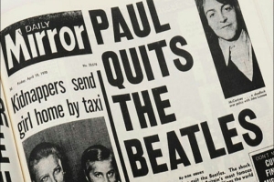 The Beatles Break Up Fans reaction April 10 1970 Rare Footage